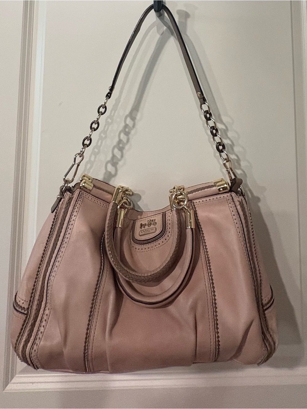 Coach Madison Pinnacle Carrie Satchel - Picture 2 of 12